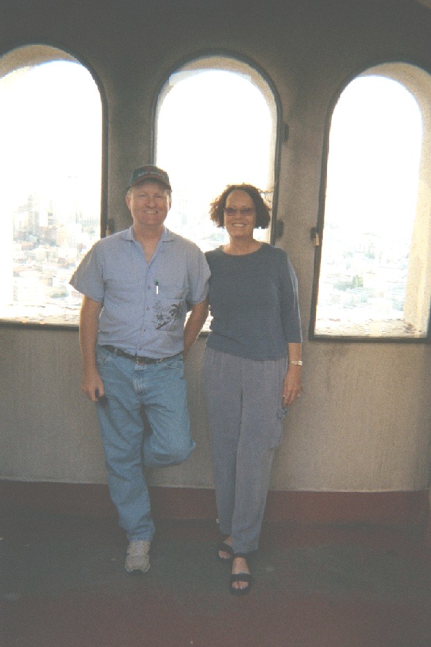 Inside Coit Tower